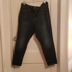 Mid rise jegging dark wash mossimo NWOT
